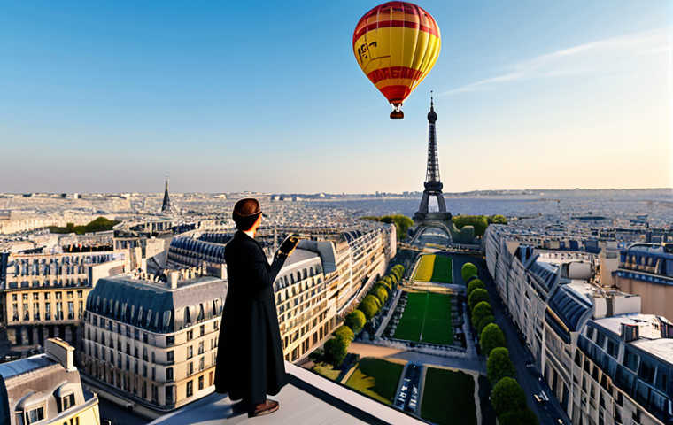 VR로 가상 여행 - **Prompt:** A panoramic view of Earth from the International Space Station as seen through a VR head...