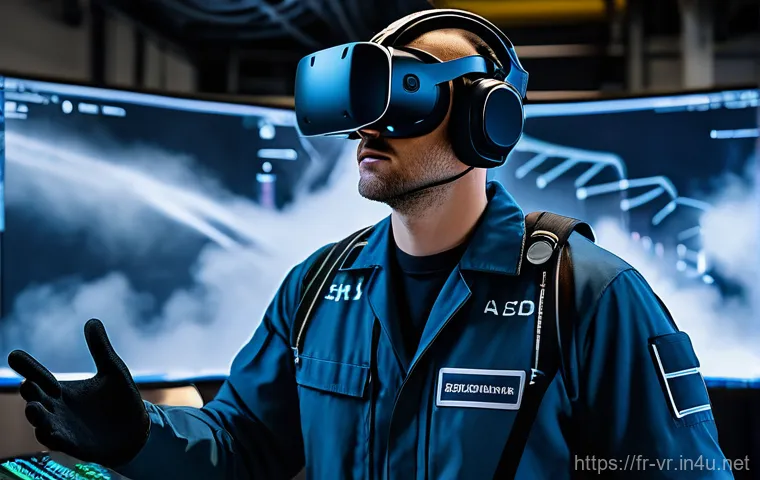 VR에서의 오디오 디자인 - **Prompt 1: Immersive Spatial Audio in a Fantasy Forest**
    "A young adult, gender-neutral, wearin...