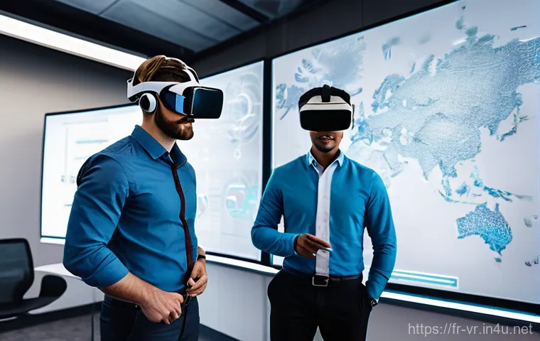 가상현실 사업화 전략 - **Prompt 1: Futuristic VR Gaming Experience**
A young adult, wearing stylish, sleek virtual real... 가상현실 사업화 전략 - **Prompt 1: Futuristic VR Gaming Experience**
A young adult, wearing stylish, sleek virtual real...