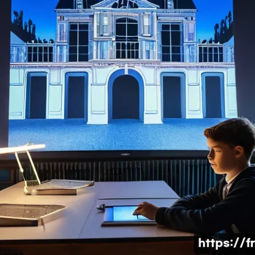 Home 15 VR 소프트웨어 개발 - **Immersive VR History Lesson in a French Chateau**
A group of diverse French high school studen...